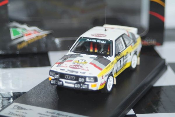 Trofeu audi sports quattro h.mikkola 1000 lakes rally 1984 1:43rd scale rr.fi 16