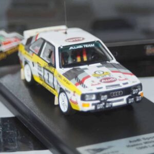 Trofeu audi sports quattro h.mikkola 1000 lakes rally 1984 1:43rd scale rr.fi 16