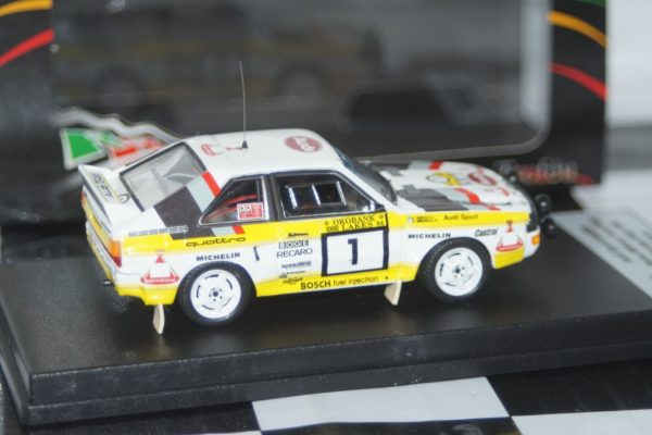 Trofeu audi sports quattro h.mikkola 1000 lakes rally 1984 1:43rd scale rr.fi 16