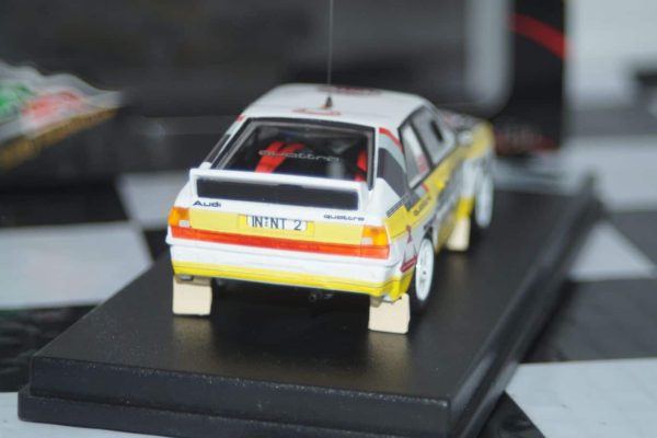 Trofeu audi sports quattro h.mikkola 1000 lakes rally 1984 1:43rd scale rr.fi 16