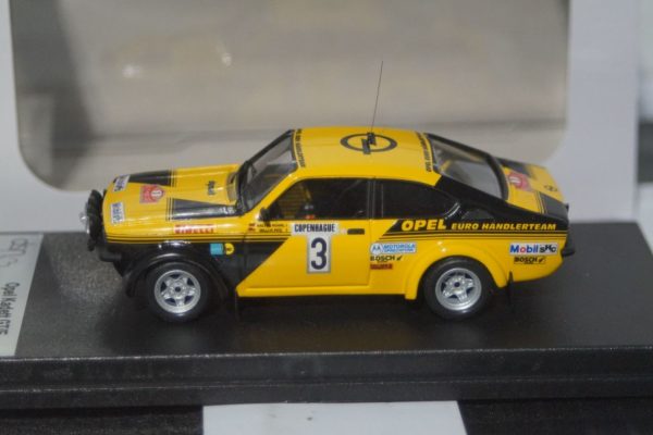 Trofeu opel kadett gt/e monte-carlo 1977 w.rohrl 1:43rd dsn1:43-22