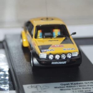 Trofeu opel kadett gt/e monte-carlo 1977 w.rohrl 1:43rd dsn1:43-22