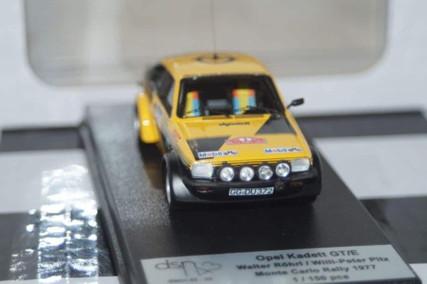 Trofeu opel kadett gt/e monte-carlo 1977 w.rohrl 1:43rd dsn1:43-22