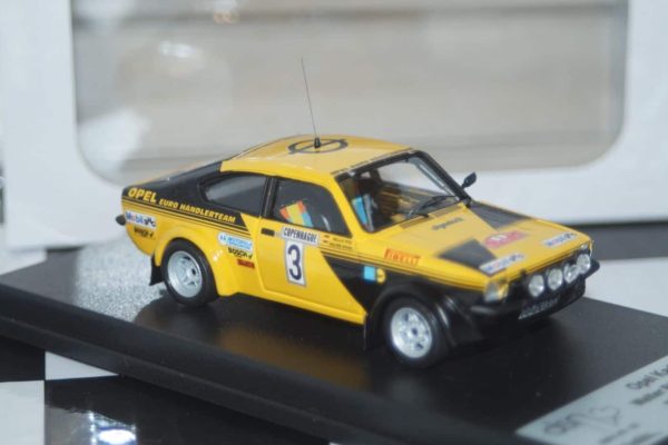 Trofeu opel kadett gt/e monte-carlo 1977 w.rohrl 1:43rd dsn1:43-22