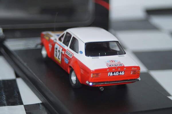 Trofeu ford escort mk1 tap rally 1974 c.fontainhas 1:43rd scale rral 118