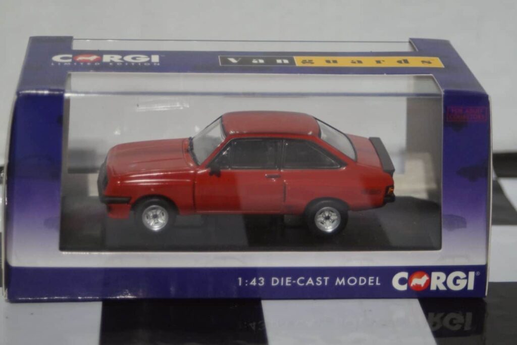 Miniature Vanguards Ford Escort MK2 RS2000 Noire, 1/43, Neuve Sous Blister