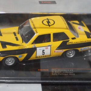 Ixo opel ascona a rally portugal 1974 opel team 1/43 rac383b