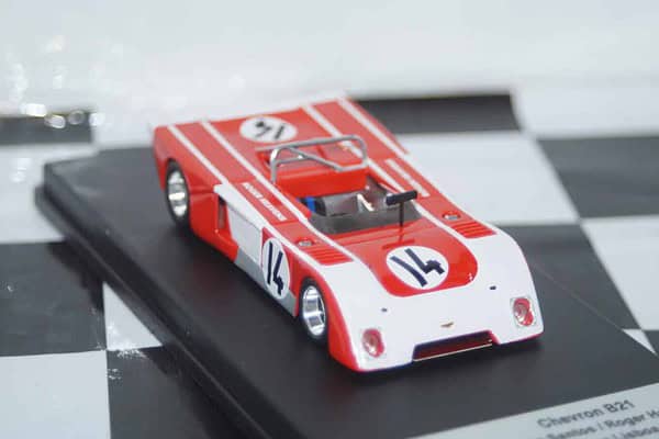 Trofeu chevron b21 6h nova lisboa 1972 c.santos 1:43rd scale dsn1:43-40