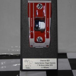 Trofeu chevron b21 6h nova lisboa 1972 c.santos 1:43rd scale dsn1:43-40