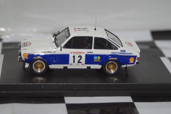 Ford escort mk2 rs1800 2nd macau 1975 hans heyer 1-43 rrac 17 trofeu