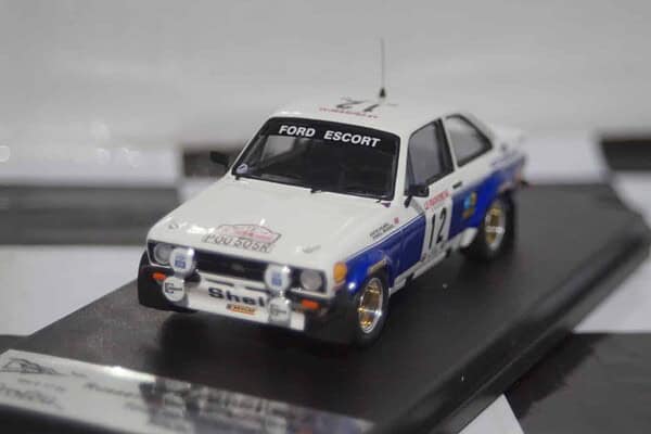Ford escort mk2 rs1800 2nd macau 1975 hans heyer 1-43 rrac 17 trofeu