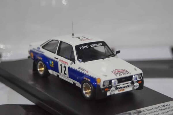 Ford escort mk2 rs1800 2nd macau 1975 hans heyer 1-43 rrac 17 trofeu