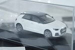 Spark Audi A1 2018 White/Black Dealer 1:43 Resin Audi5011801031