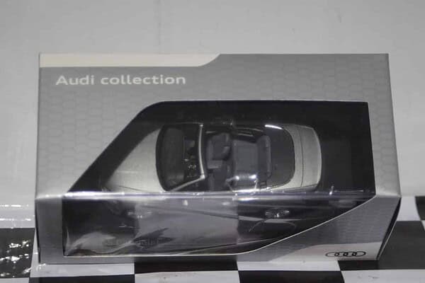 Spark audi a5 cabriolet 2017 silver dealer 1:43 resin audi 5011705331
