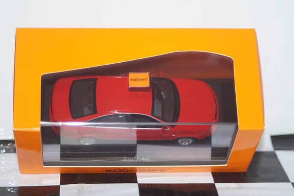 Maxichamps audi a6 red 1997 minichamps 1:43 940 017100