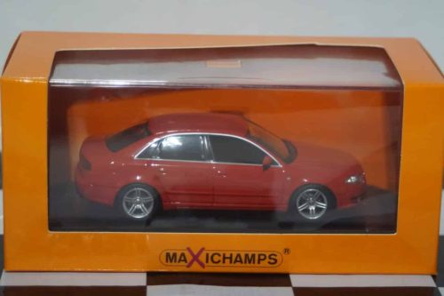 Maxichamps Audi A4 Red 2004 Minichamps 1:43 940 014401
