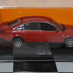 Maxichamps audi a6 red 1997 minichamps 1:43 940 017100