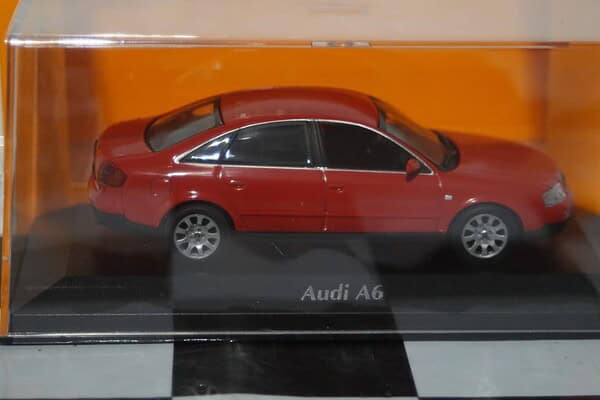 Maxichamps audi a6 red 1997 minichamps 1:43 940 017100