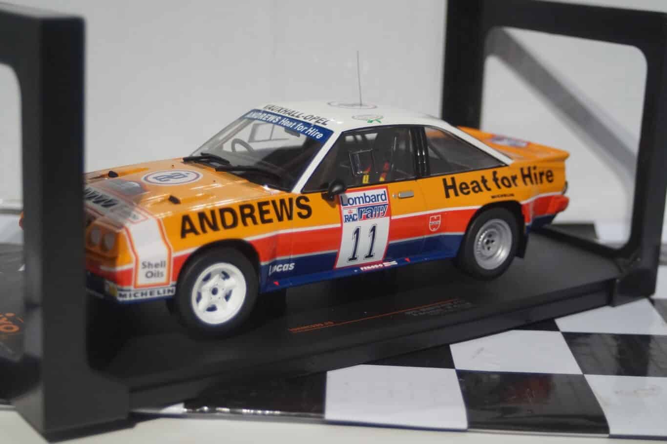 Ixo Opel Manta 400 RAC Rally 1985 R.Brookes 1:18 18RMC099.20
