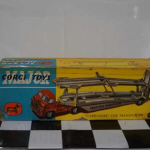 Corgi playcraft toys 1101 carrimore car transporter, vgc in original fair box