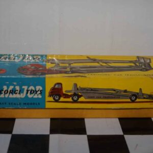 Corgi playcraft toys 1101 carrimore car transporter, vgc in original fair box