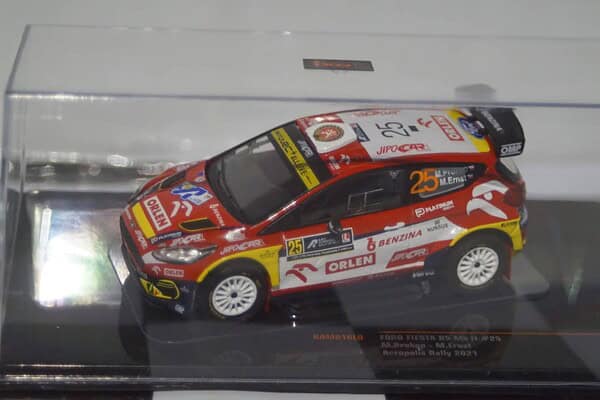 Ixo ford fiesta r5 acropolis rally 2021 m.prokop 1/43 ram816lq