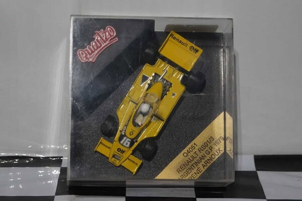 Quartzo renault rs01/34 argentinian g.p 1979 q4051