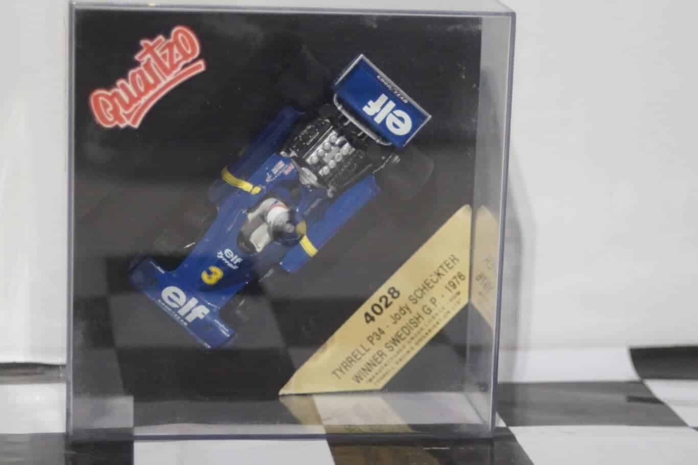 Quartzo Tyrrell P34 Winner Swedish GP 1976 Q4028