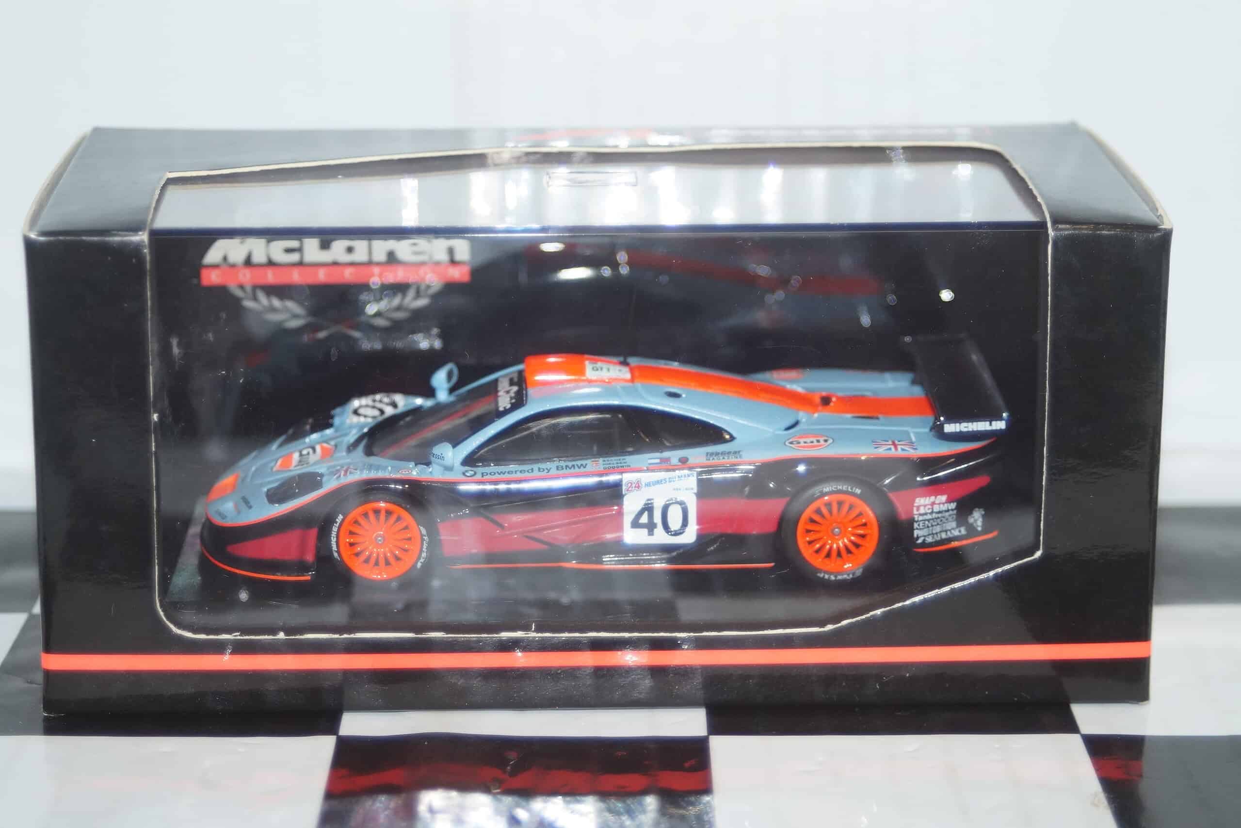 Minichamps mclaren f1 gtr lemans 1997 1:43 diecast 530 174340