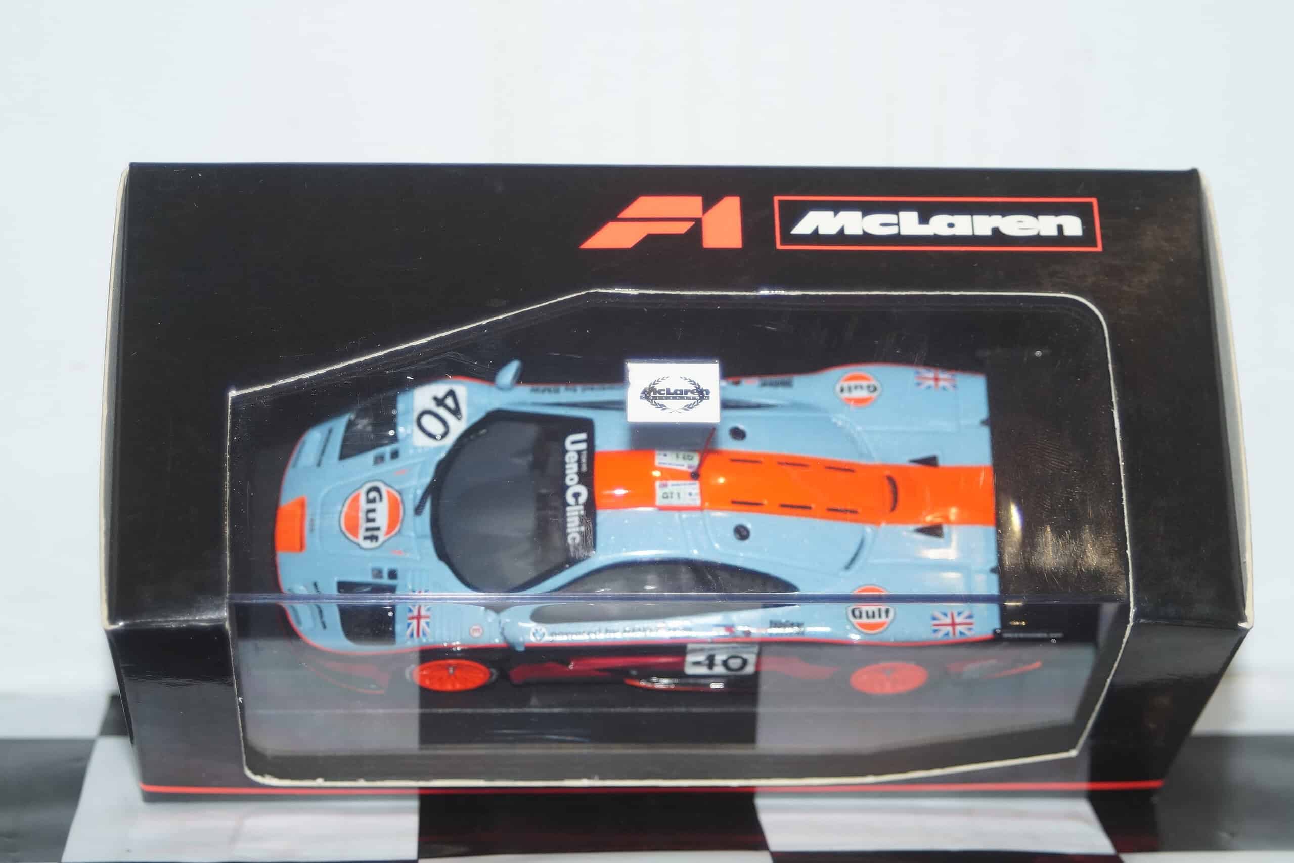 Minichamps mclaren f1 gtr lemans 1997 1:43 diecast 530 174340