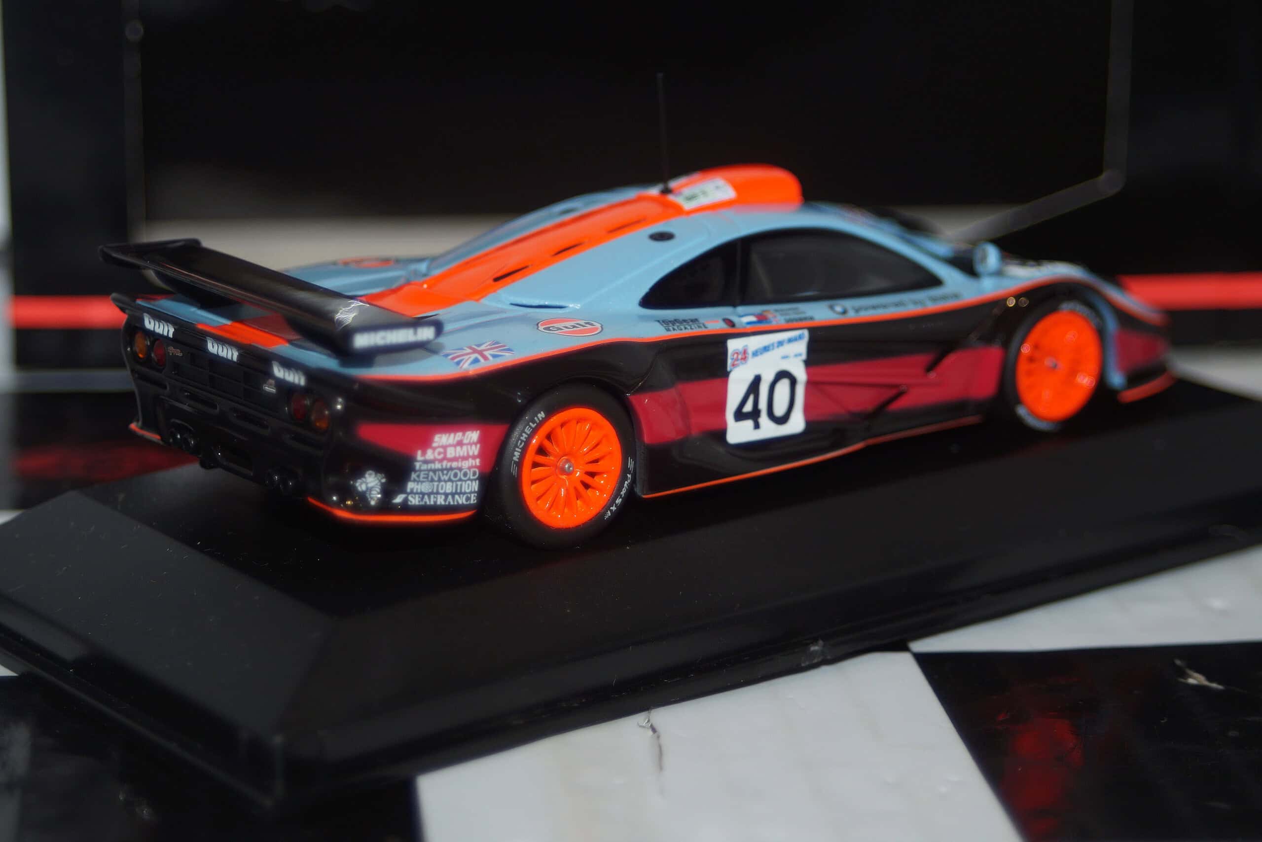 Minichamps mclaren f1 gtr lemans 1997 1:43 diecast 530 174340