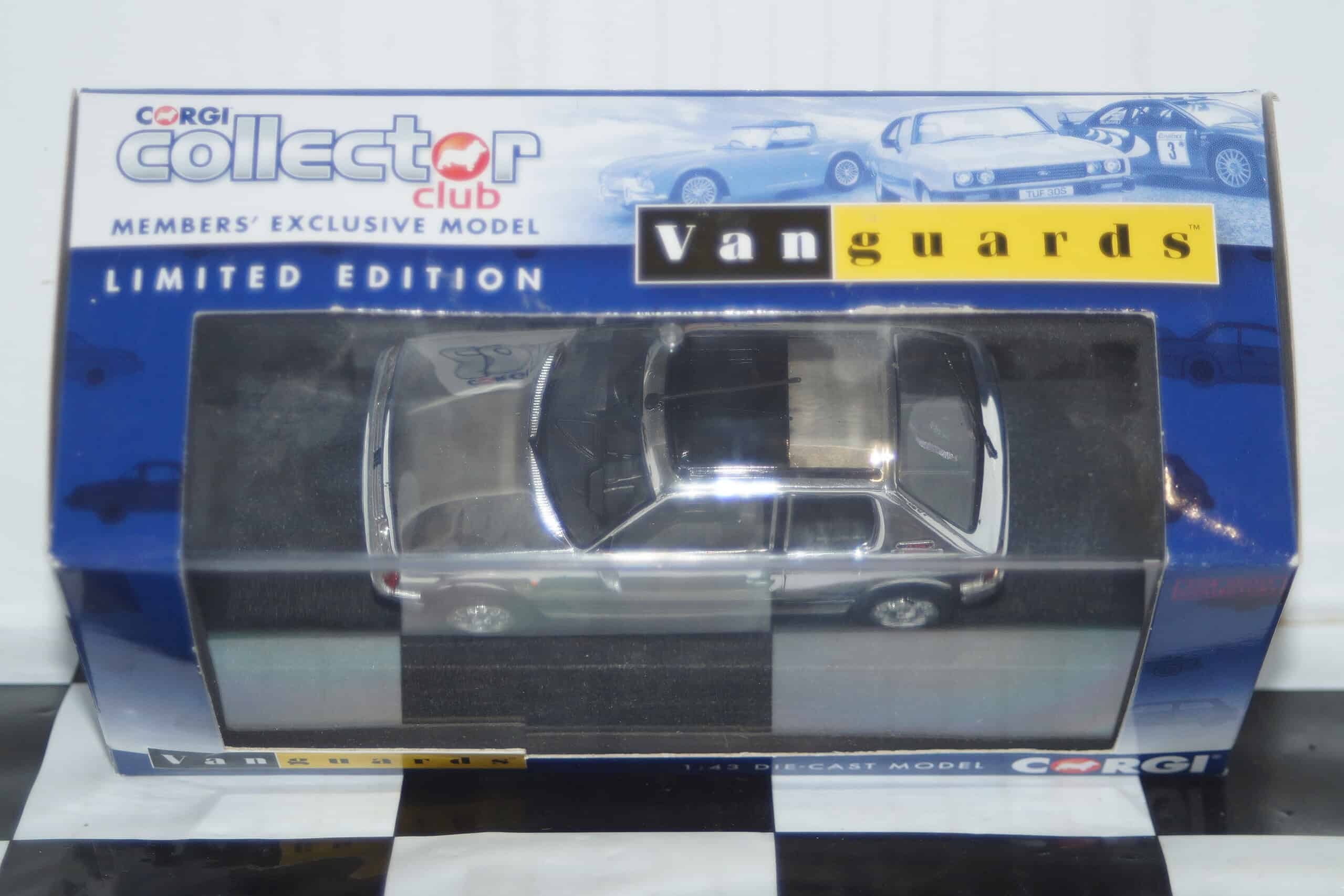 Corgi vanguards collector club peugeot 205 gti 1.9 chrome va12705 1:43 scale lcc38