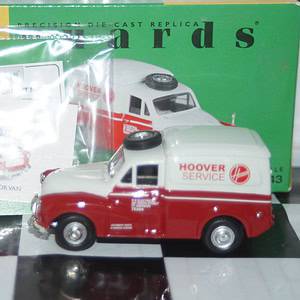 Vanguards morris minor van hoover va01117 white 1:43 scale