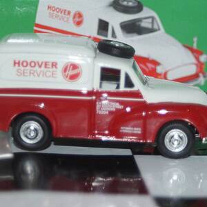 Vanguards morris minor van hoover va01117 white 1:43 scale