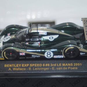 Ixo bentley speed 8 le mans 2001 1:43 lmm030