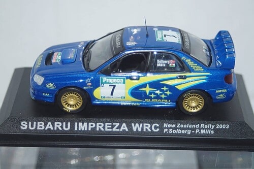 Altaya IXO Subaru Impreza 1/43 New Zealand 2003 Solberg Diecast