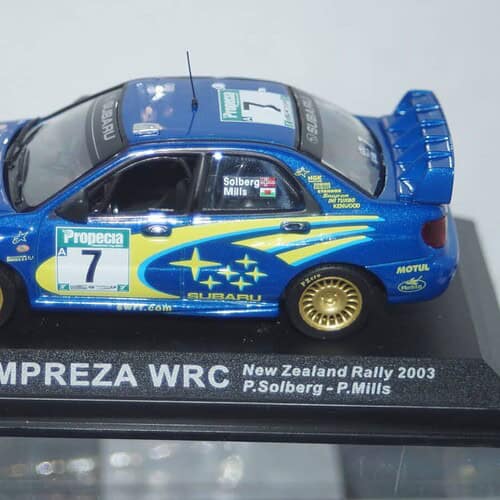 Altaya IXO Subaru Impreza 1/43 New Zealand 2003 Solberg Diecast