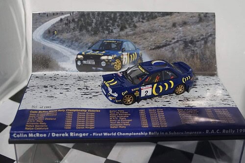 Trofeu subaru c.mcrae world championship 1993 rac trame03 diecast