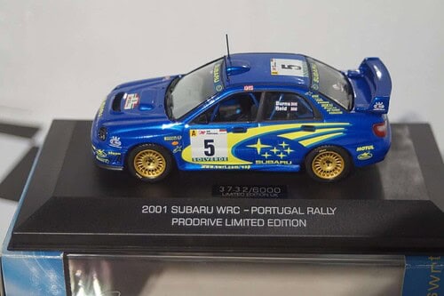 Ixo Subaru Impreza S7 WRC R.Burns Portugal 2001 Prodrive 1:43