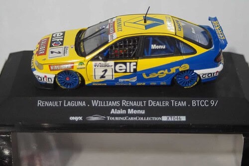 Onyx Renault Laguna BTCC 1997 A.Menu 1:43 scale XT046