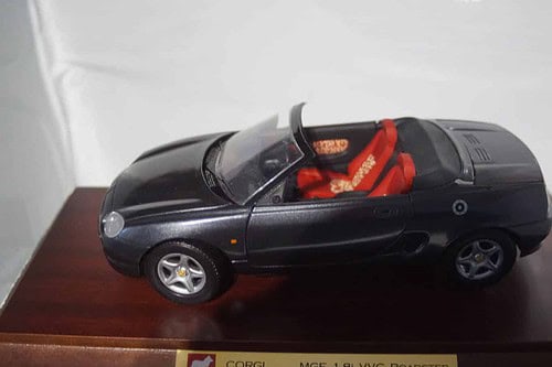 Corgi MG MGF VVC Roadster Metallic Charcoal 1:18th 95105