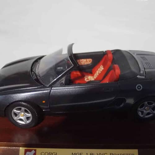 Corgi MG MGF VVC Roadster Metallic Charcoal 1:18th 95105