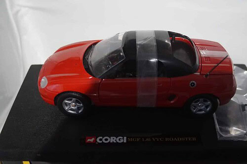 Corgi MG MGF Hard Top Flame Red 1:18th 95101