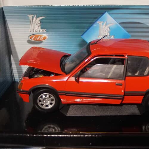 Solido Peugeot 205 GTI 1990 Red 1:18 Diecast 8153