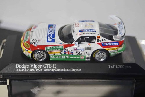 Minichamps Dodge Viper GTS-R Lemans 1998 Chamberlain 430981455 1:43