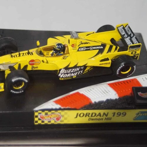 Hotwheels jordan grand prix 199 d.hill 1:43 22811