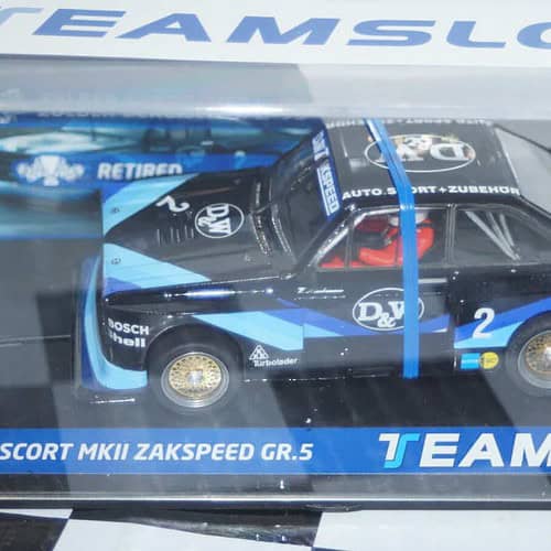 Team Slot Ford Escort Mk2 Zakspeed Black Zolder 13102