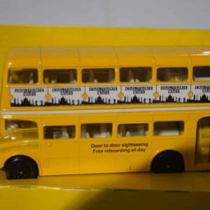Corgi london route master bus yellow culture bus 1:36th 469