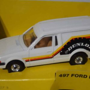 Corgi ford escort van dunlop white 1:36th 497