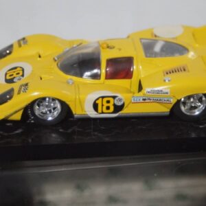 Brumm ferrari 512 s 1970 1000km b.aries grosselin yellow r203